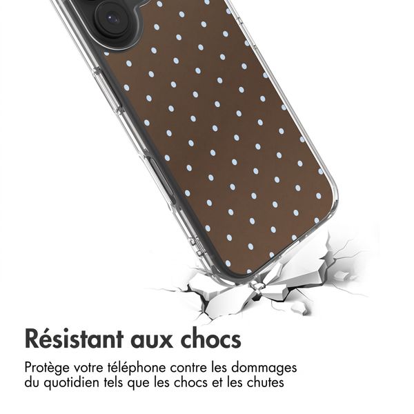 imoshion Coque Design Apple iPhone 17 - Polka Dot Bruin