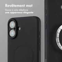 imoshion Coque Couleur avec MagSafe Apple iPhone 16 Plus - Noir