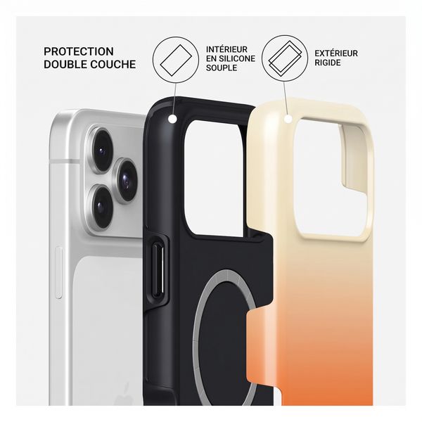 Burga Coque Tough MagSafe Apple iPhone 18 Pro - Slow Burn