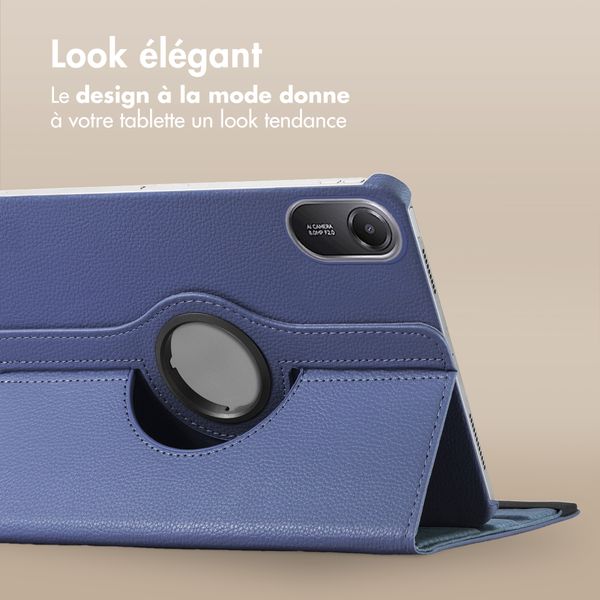 imoshion Coque tablette rotatif à 360° Xiaomi Redmi Pad 2 - Bleu foncé