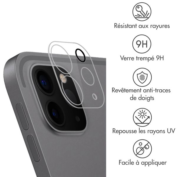 imoshion Protection d'écran camera en verre trempé 2 Pack Apple iPad Pro 11 (2020/2021/2022) / iPad Pro 12.9 (2020/2021/2022)