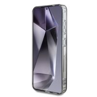 Guess Coque MagSafe IML Glitter Gradient Samsung Galaxy S25 - Noir