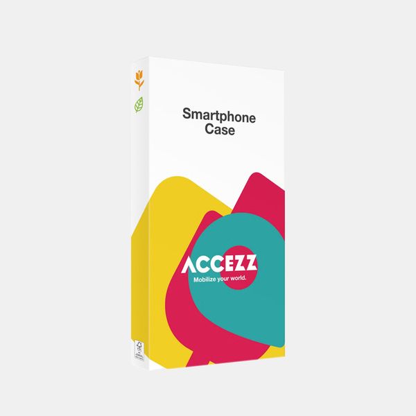 Accezz Coque arrière Lite avec MagSafe | Fluted | Apple iPhone 16 - Noir