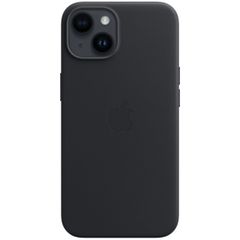 Apple Coque Leather MagSafe Apple iPhone 14 - Midnight
