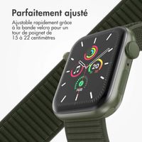 imoshion Bracelet en nylon Apple Watch | 38/40/41/42 mm - Army Green