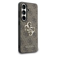 Guess Coque 4G Metal Logo Backcover Samsung Galaxy S26 Plus - Marron