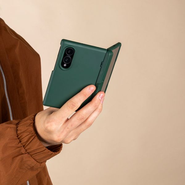 imoshion Color Backcover avec support Samsung Galaxy Z Fold 8 - Vert foncé