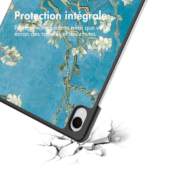 imoshion Coque tablette Design Trifold Samsung Galaxy Tab S11 - Green Plant