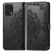 imoshion Etui de télephone Mandala Oppo Find X5 5G - Noir