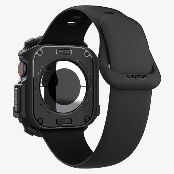 Spigen Coque Rugged Armor™ Apple Watch 10 / 11 - 42 mm - Matte Black