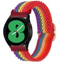 imoshion Bracelet élastique en nylon Samsung Galaxy Watch 7 40/44 mm - Rainbow