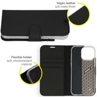 Accezz Étui de télephone Wallet Apple iPhone 14 Pro - Noir
