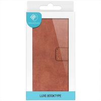imoshion Étui de télephone portefeuille de luxe Samsung Galaxy A40 - Marron