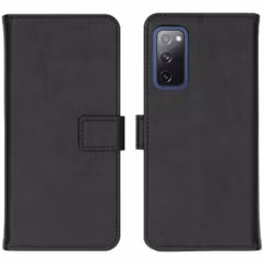 imoshion Étui de télephone portefeuille de luxe Samsung Galaxy S20 FE - Noir