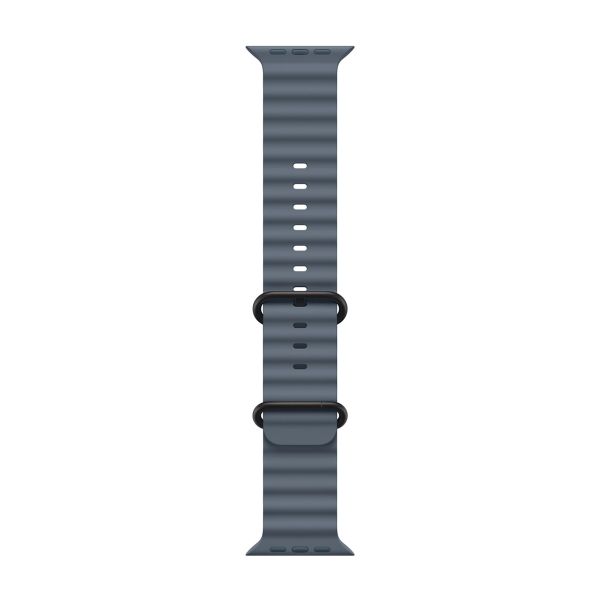 Apple Bracelet Ocean Apple Watch | 44/45/46/49 mm - Anchor Blue / Black Titanium