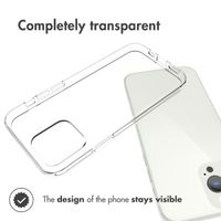 Accezz Coque Clear Apple iPhone 13 Pro - Transparent