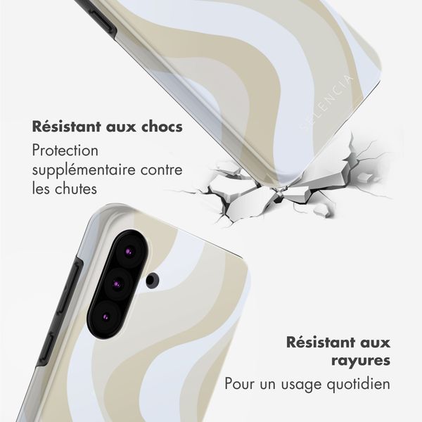 Selencia Coque arrière Vivid Samsung Galaxy A36 / A56 - Desert Waves Beige
