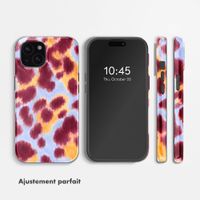 Selencia Coque arrière Vivid avec MagSafe Apple iPhone 15 - Rebel Crush