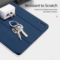 Dux Ducis Coque tablette Domo Samsung Galaxy Tab S10 Plus / Tab S9 FE Plus / Tab S9 Plus - Bleu foncé
