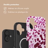 Selencia Coque arrière Vivid avec MagSafe Apple iPhone 17 - Cosmic Orchid