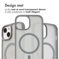 imoshion Coque Color Guard avec MagSafe Apple iPhone 14 / 13 - Gris
