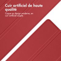 imoshion Coque tablette Trifold Apple iPad 6 (2018) 9.7 pouces / iPad 5 (2017) 9.7 pouces / Air 2 (2014)/Air 1 (2013) - Rouge
