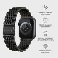 Burga Bracelet acier Apple Watch | 44/45/46/49 mm - Noir