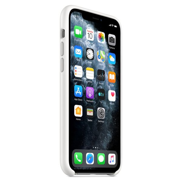 Apple Coque en silicone Apple iPhone 11 Pro - White