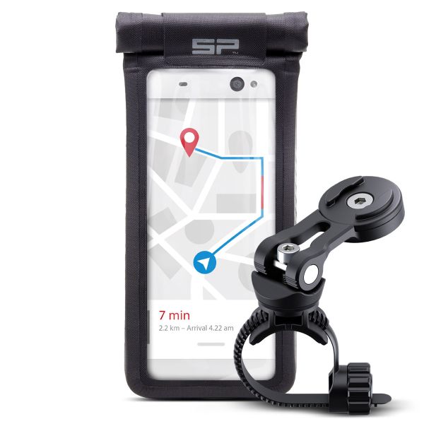 SP Connect Bike Bundle Universal Case SPC+ support de téléphone pour vélo - Coque universelle pour téléphone - Noir