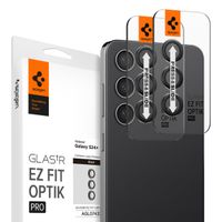 Spigen Optik Pro EZ Fit Lens Protector - Protection d'objectif de caméra (lot de 2) Samsung Galaxy S24 Plus - Black
