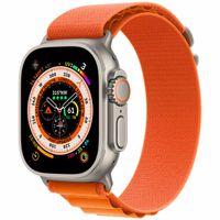 Apple Bracelet Alpine Loop Apple Watch | 44/45/46/49 mm - Taille S - Orange