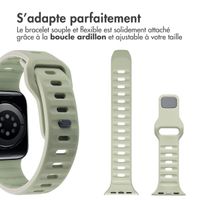 imoshion Bracelet Active Sport en silicone Apple Watch | 38/40/41/42 mm - Pacific Green