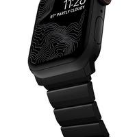 Nomad Bracelet à maillons en titane Apple Watch | 44/45/46/49 mm - Noir