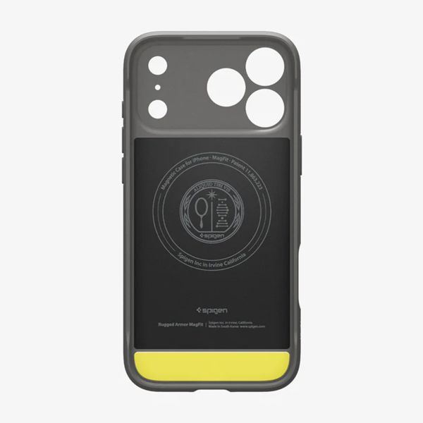 Spigen Coque Rugged Armor MagSafe Apple iPhone 17 Pro - Grey