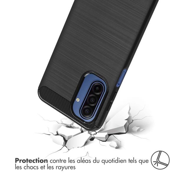 imoshion Coque Brushed Samsung Galaxy A17 (5G) / (4G) - Noir
