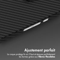 Accezz Coque Kevlar® MagSafe Apple iPhone 16 Pro Max - Noir