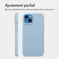 imoshion Coque arrière Texture Apple iPhone 14 / 13 - Bleu clair