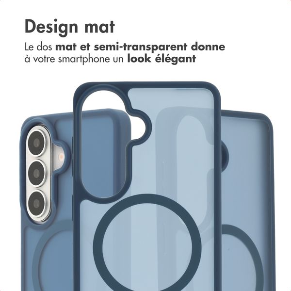 imoshion Coque Color Guard avec MagSafe Samsung Galaxy S26 Plus - Bleu foncé