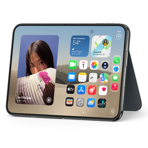 Apple Folio avec support Apple iPhone Duo - Navy Blue