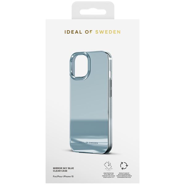 iDeal of Sweden Coque miroir Apple iPhone 15 - Sky Blue