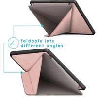 imoshion Étui de liseuse portefeuille Pliable Kobo Libra 2 / Tolino Vision 6 - Rose Doré
