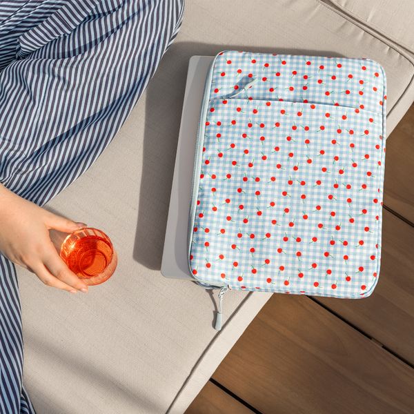 imoshion Pochette ordinateur Design 15-16 pouces - Cherry Check