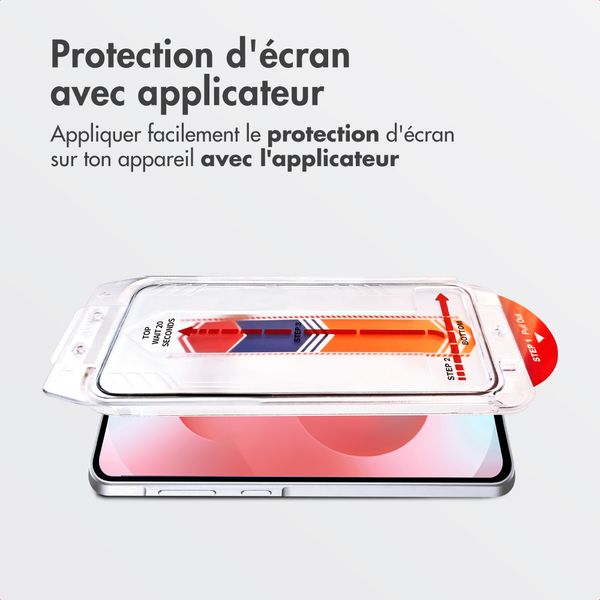 Accezz Protecteur d'écran en verre trempé + Applicateur Samsung Galaxy S26