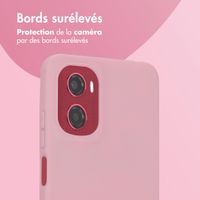 imoshion Coque Couleur Motorola Moto G05 / E15 - Bubblegum Pink