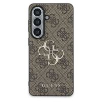 Guess Coque 4G Metal Logo Backcover Samsung Galaxy S26 Plus - Marron