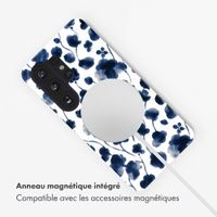 Selencia Coque arrière Vivid avec MagSafe Samsung Galaxy S26 Ultra - Midnight Blossom