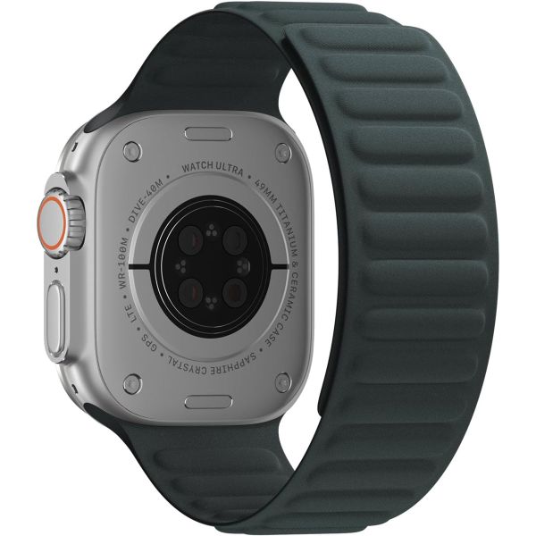 WiWu Bracelet à maillons tressés magnétiques Apple Watch | 44/45/46/49 mm - Green
