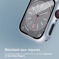 imoshion Coque rigide à couverture complète Apple Watch 7 / 8 / 9 - 41 mm - Argent