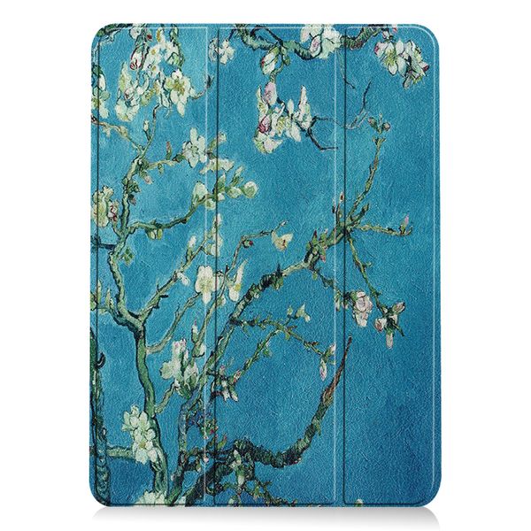 imoshion Coque tablette Design Trifold Apple iPad Air 11 pouces (2026) M4 / (2025) M3 / (2024) M2 / Air 5 (2022) / Air 4 (2020) - Green Plant