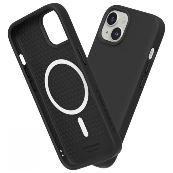 RhinoShield Coque SolidSuit MagSafe Apple iPhone 15 - Classic Black
